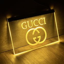 Gucci LED Neon Sign Light 8x12