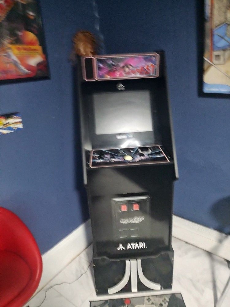 Two Arcade Up Tempest And Partycade Street Fighter U get Two For Only 400