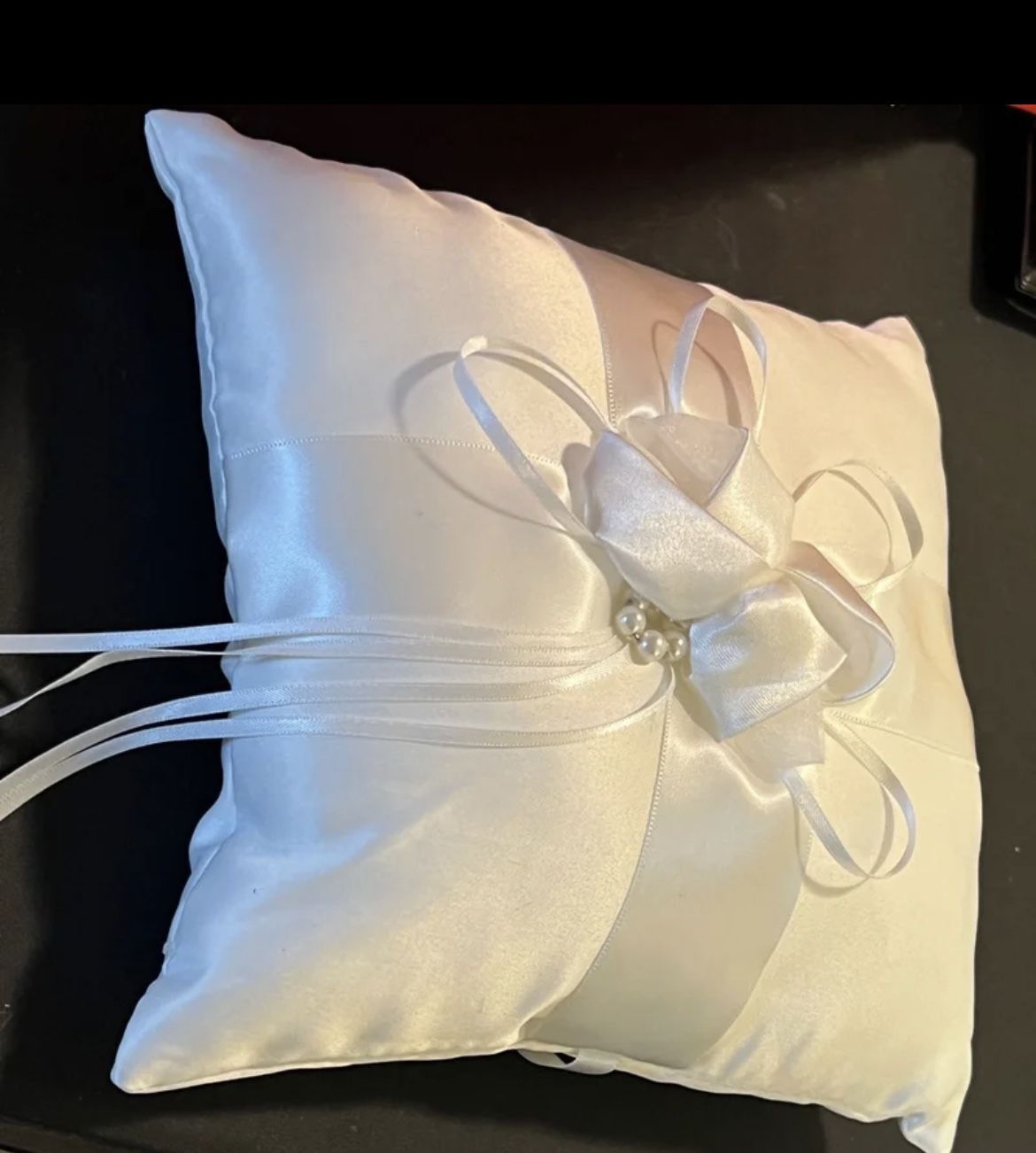 Brand New Wedding Ring Pillow Used Once 