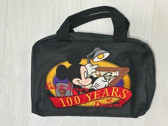 Disney 100 Years of Dreams Pin Collectors Bag Includes Pins
