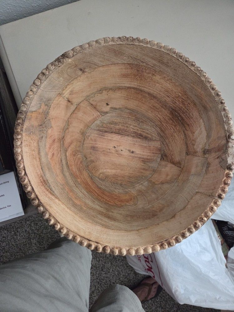 Wooded Bowl