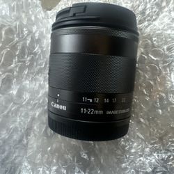 Canon EF-M 11-22mm f/4-5.6 is STM Lens