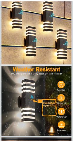 4 Outdoor light for house porch garage