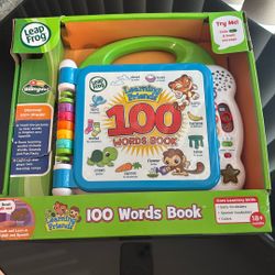Leapfrog 100 Words Book New