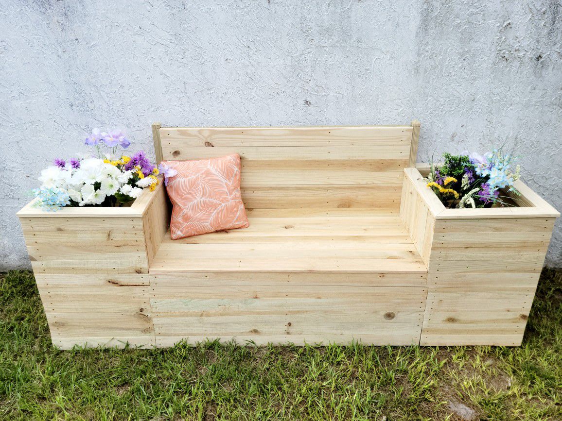 Flower Box Bench Seat