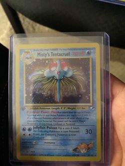 Misty’s Tentacruel 1st Edition