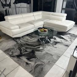 White sofa