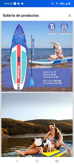 EXPLORER KOHALA 366 – 12.0 is a very stable, safe, stiff and a board that can withstand the sea. It has side fins, kickpad, neoprene handle, solid col