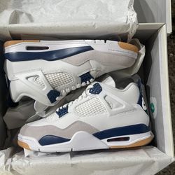 NIKE SB X JORDAN 4 RETRO SP NAVY Size 9.5 DS