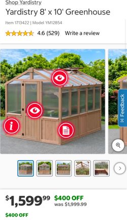 Brand NEW SOLID WOOD GREEN HOUSE