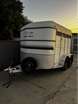 2 horse trailer for sale new tires new lights
