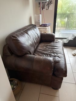 Leather Couch