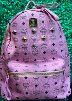 MCM Stark Stud Medium Backpack