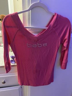 Pink bebe Top 