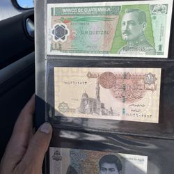 Billetes Extranjeros Para Colección 😎