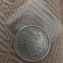 #####1882 Replica Coin , Morgan Silver Dollar####