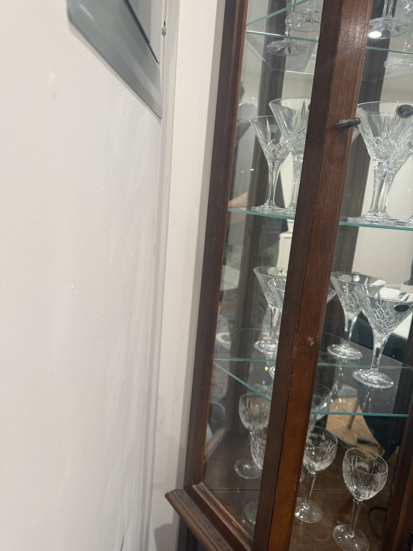 Glass Antique Cabinet