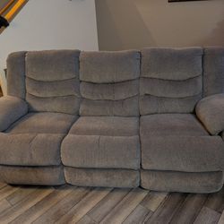 Reclining Couch In Good Condition.