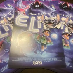 Elio Disney Pixar Movie Poster 12x18