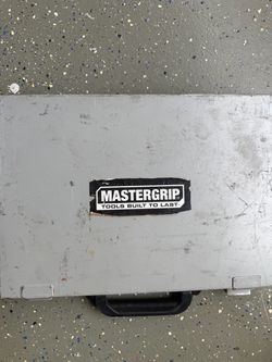 Mastergrip Drill Bit Set – Metal Case – Large Set