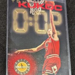 1995-96 Hoops #222 Toni Kukoc , Chicago Bulls 