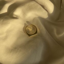 Gold Bar Ring