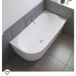 Bain signature Nile acrylic right hand tub   Retails at $3,215.00