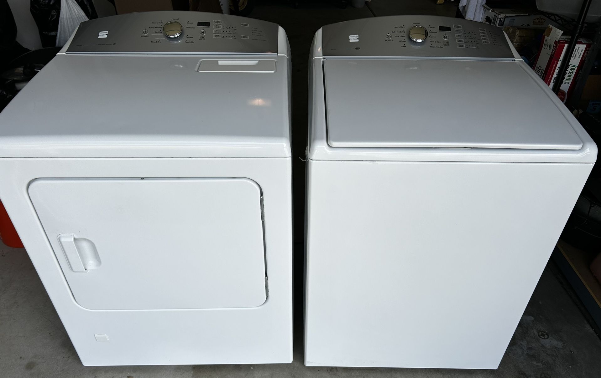 Nice HE Large Capacity Kenmore 600 Series Washer/Gas Dryer Set