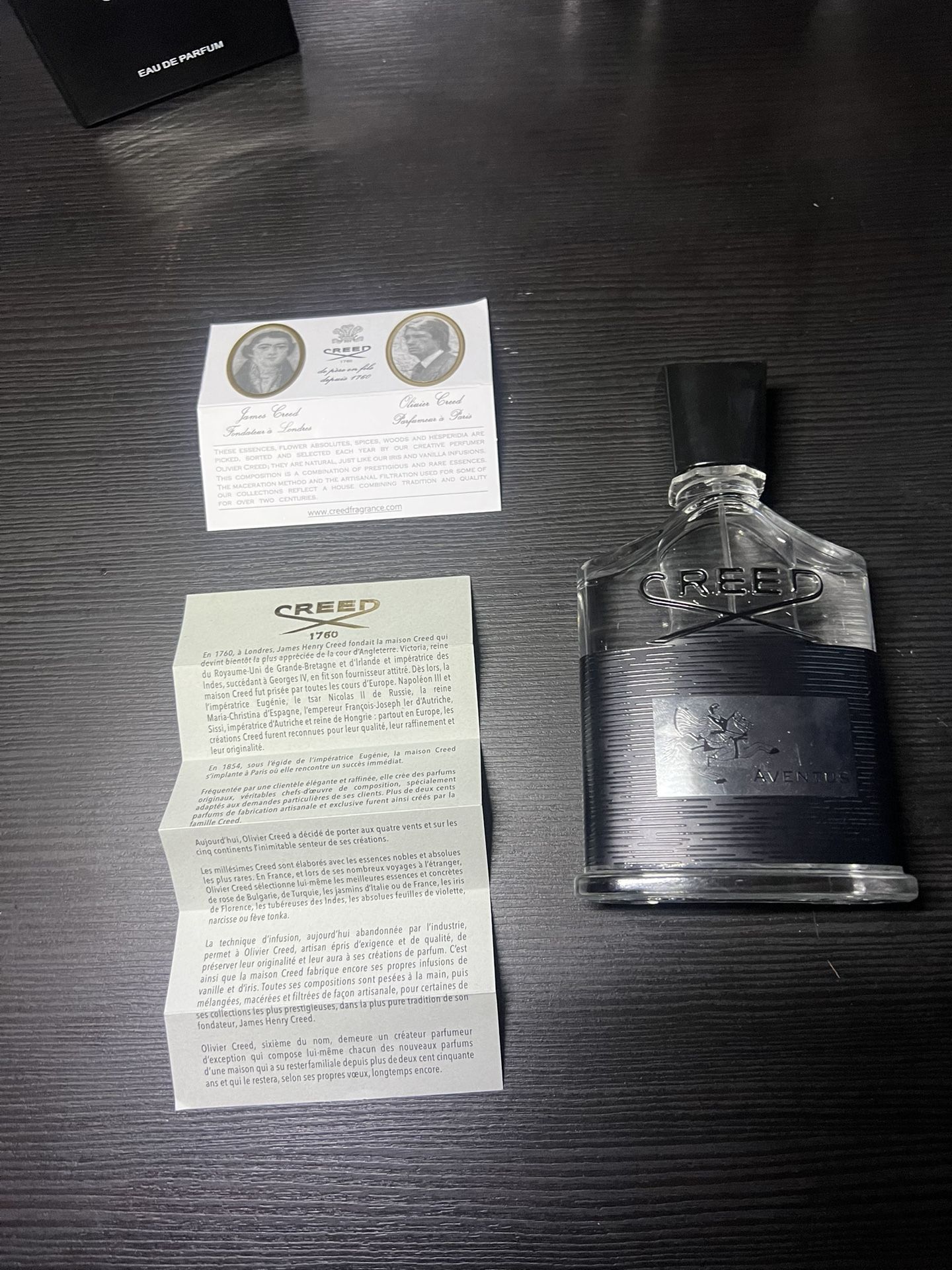 Creed Aventus EDP 3.3oz (nearly full)