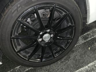 17 “ black rims for sale