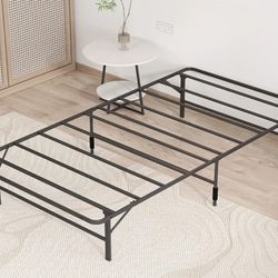 14" twin size foldable metal platform bed frame new in the box $65

Hablo Español 