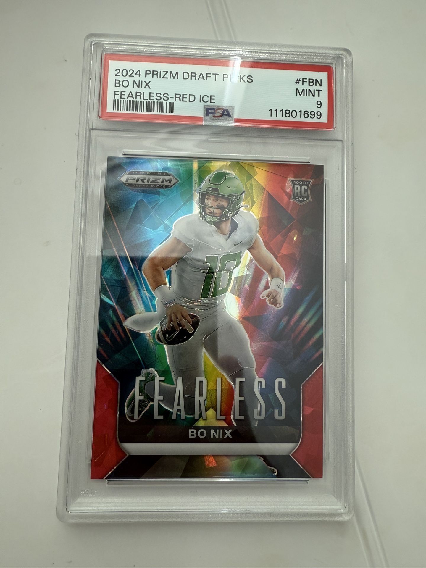 Bo Nix x Mac Jones PSA cards 