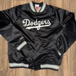 New men’s size large & XL Mitchell & ness LA Dodgers satin jacket 