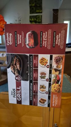 SEALED BOX NINJA FOODIE GRILL RETAILS FOR $219 + TAX