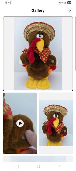Plush Turkey NWT