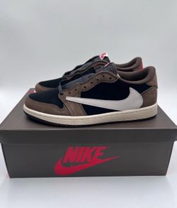 Travis Scott mocha Jordan 1 low