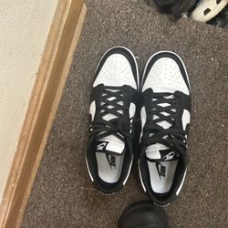 Dunks Black And White 