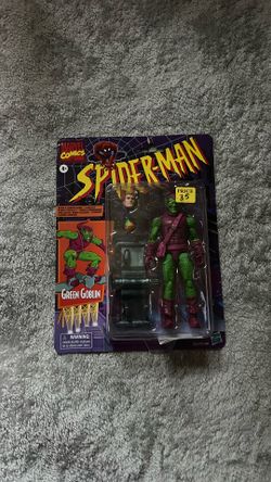 Marvel Legends Spider-Man Retro Green Goblin Action Figure Collectible