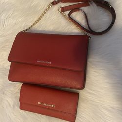 Michael Kors Crossbody Daniela And Wallet Set