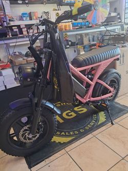 Mg's Electric Bike Brand New. Money back warranty  only $799 or Make $50 monthly payment