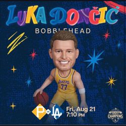 Dodgers Luka Bobblehead SGA 8/21/2026
