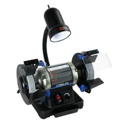 DELTA 6-in Variable Speed Bench Grinder with Light
