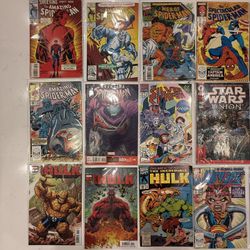 44 Mixed Lot Mostly Marvel Comics