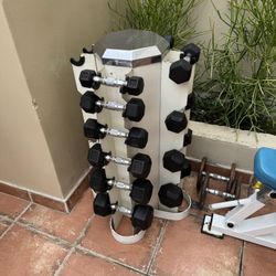 Weight Set And Bench