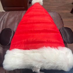 Quilted Mickey ears Santa Hat