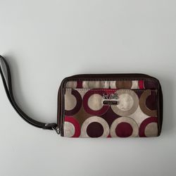 Coach Wristlet Wallet