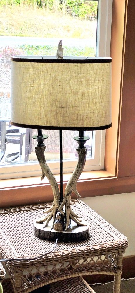 Man Cave Antler Style Lamps