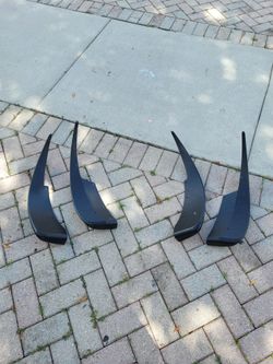 Corvette C6 Z06 ZR1 Extended  Front  and Rear Splash Guard Mud Flaps