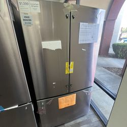 $1299 French Door Counter Depth GE w/ One Year Warranty