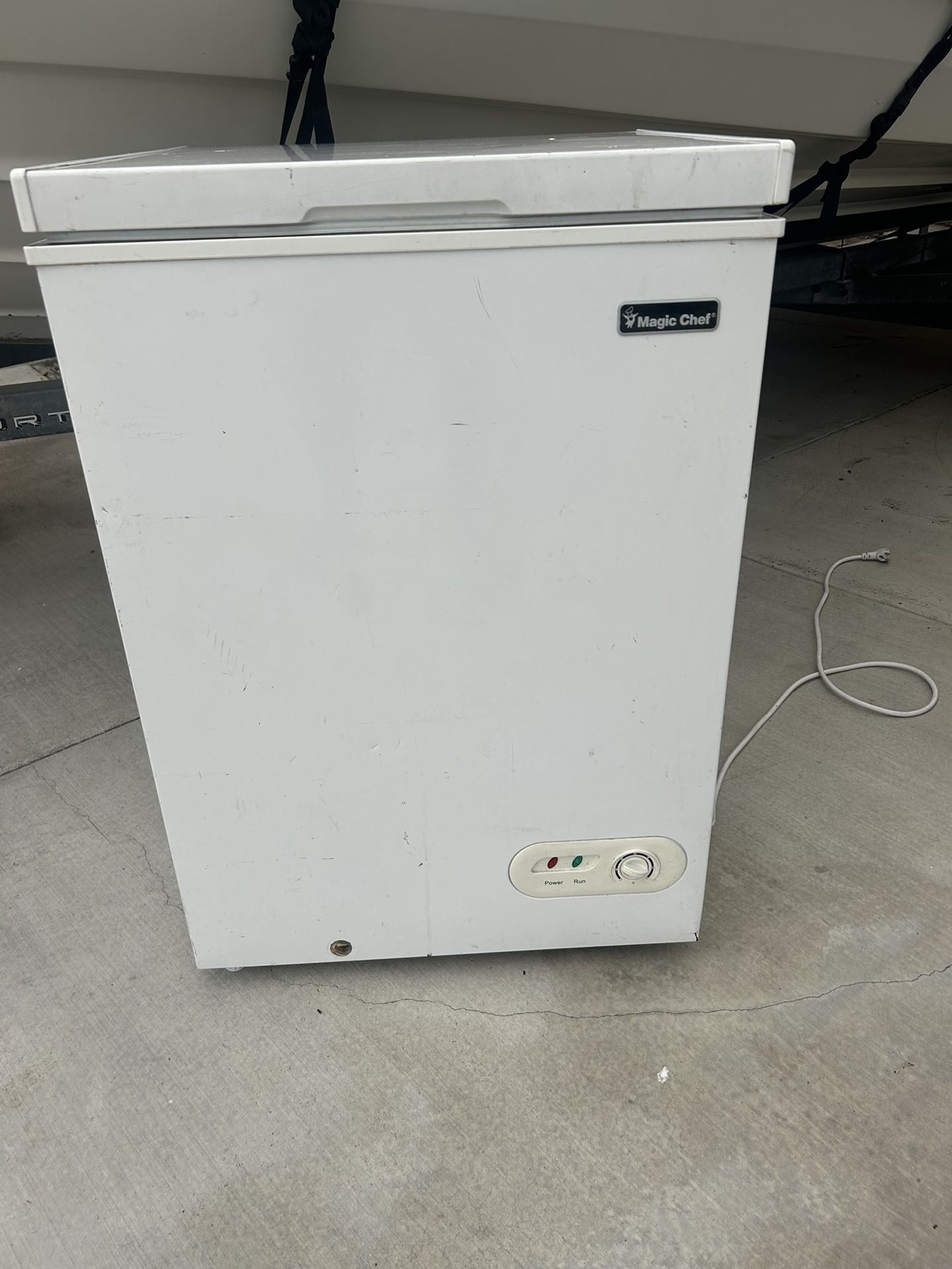 Magic Chef Chest Freezer White 